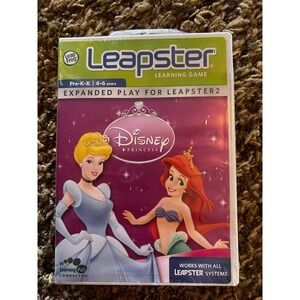 LeapFrog Leapster Disney Princess Learning‎ Game Pre-K-K Ages 4-6